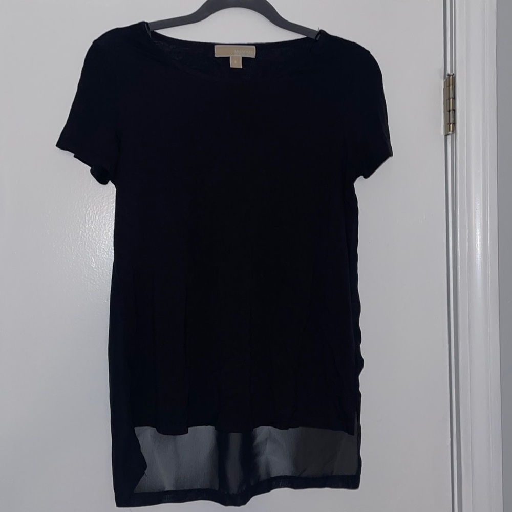 Michael Kors, black t-shirt, size small